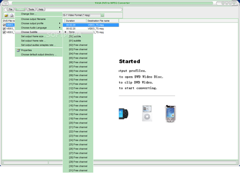 YASA VOB to MPEG Converter screenshot 3