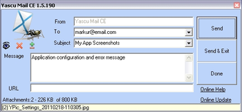 Yascu Mail screenshot