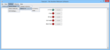 Yawcam screenshot 4