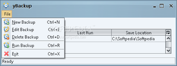 yBackup screenshot 2
