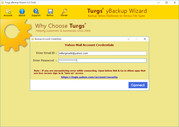 yBackup Wizard screenshot