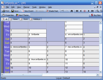 YearPlanner screenshot