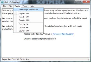 yEdit Portable screenshot 3