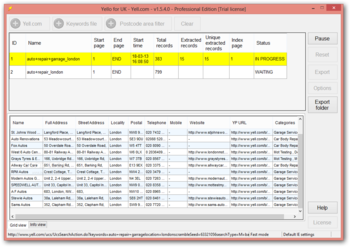 Yello for UK Professional Edition screenshot