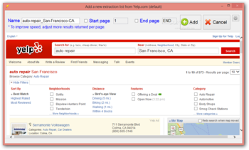Yello for Yelp.com Professional Edition screenshot 2