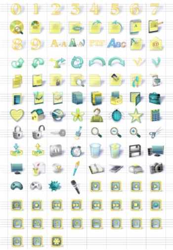 Yellow Icon Collection screenshot