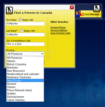YellowPages.ca/Canada411.ca screenshot