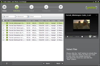 Yelsi Video and Music Exchange screenshot