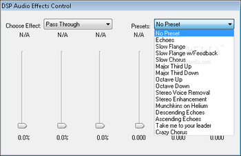 Yeraze's Audio FX screenshot 2