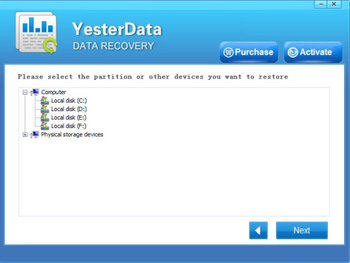 Yesterdata Data Recovery screenshot 2
