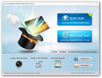 Yesterdata Photo Recovery screenshot