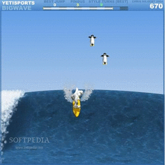 Yeti Sports Part 6: Bigwave screenshot