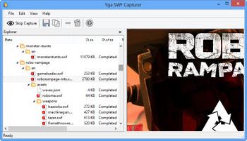 Yga SWF Capturer screenshot