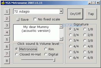 YGS Metronome screenshot 3
