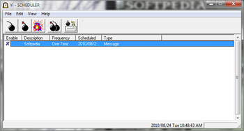 Yi Scheduler screenshot