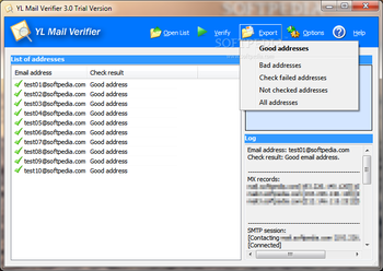 YL Mail Verifier screenshot 3