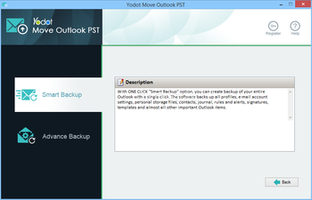 Yodot Move Outlook PST screenshot 2