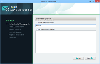 Yodot Move Outlook PST screenshot 3