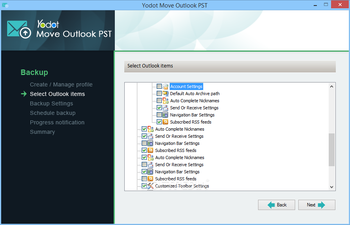 Yodot Move Outlook PST screenshot 4