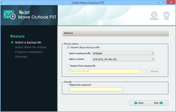 Yodot Move Outlook PST screenshot 7