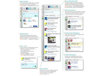Yoono for Firefox screenshot