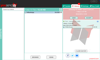 yooSEND screenshot 2