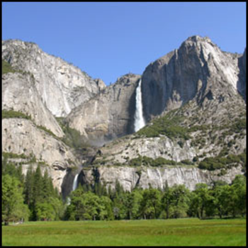Yosemite Falls Screensaver screenshot
