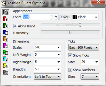 Yoshida Rulers screenshot 2