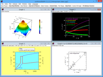 yoshinoGRAPH screenshot
