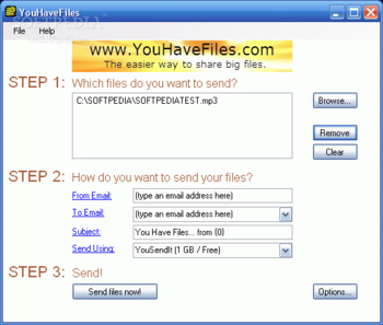 YouHaveFiles screenshot