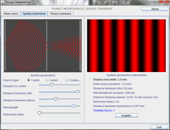 Young's experiment screenshot 2