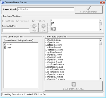 Your Expired Domain Program screenshot 2