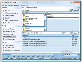 Your Free DVD Burner screenshot 2