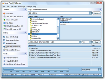 Your Free DVD Burner screenshot 3