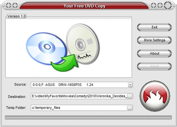 Your Free DVD Copy screenshot