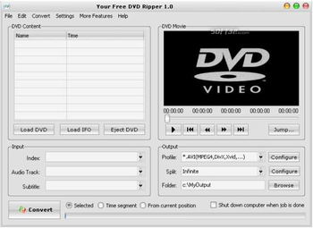 Your Free DVD Ripper screenshot 3