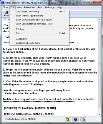 Your Voice Reminder screenshot 3