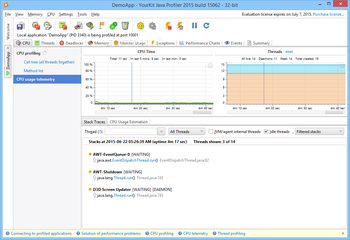 YourKit Profiler screenshot 2