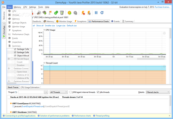 YourKit Profiler screenshot 5