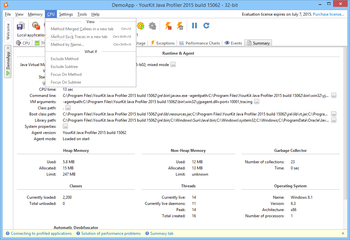 YourKit Profiler screenshot 7