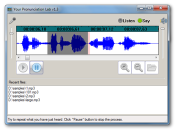 YourPronunciationLab screenshot