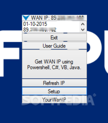 YourWanIP screenshot