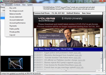 YouSAB VPN Desktop Messenger (formerly YouSAB Messenger) screenshot 2