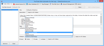 YouTube Bulk Uploader for the Lazy screenshot 3