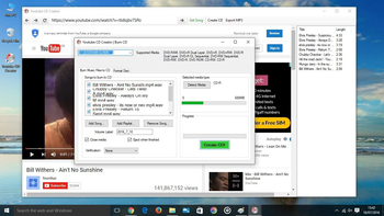 Youtube CD Creator screenshot