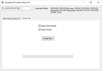 Youtube CD Creator screenshot 3