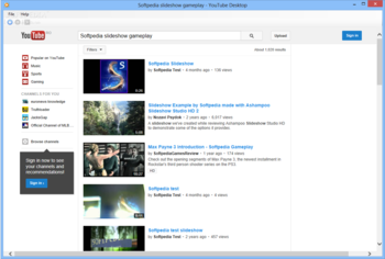 YouTube Desktop screenshot