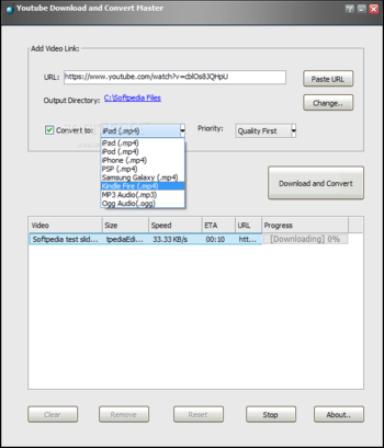 Youtube Download and Convert Master screenshot