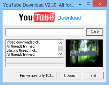 YouTube Download screenshot