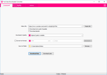 YouTube Downloader Converter screenshot
